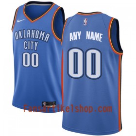 NBA Oklahoma City Thunder Trikot Benutzerdefinierte Nike 2017-18 Blau Swingman - Herren